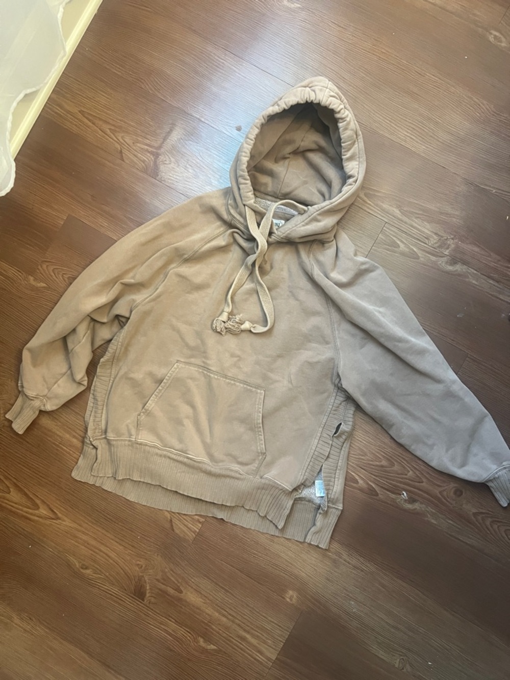 American Eagle Outfitters Beige/Tan Oversized Hoodie
